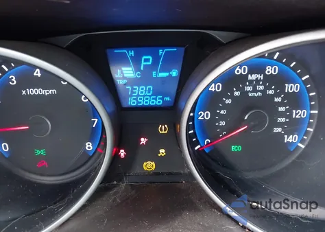 2012 Hyundai Tucson Gls из США, поврежденный, VIN KM8JUCAC3CU455789